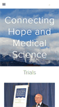 Mobile Screenshot of co-cancerresearch.com